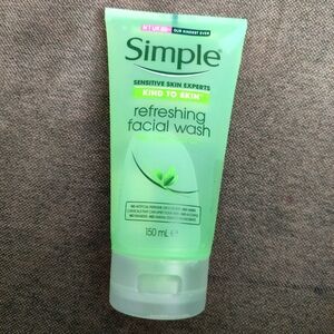 New Simple refreshing face wash and cleanser
